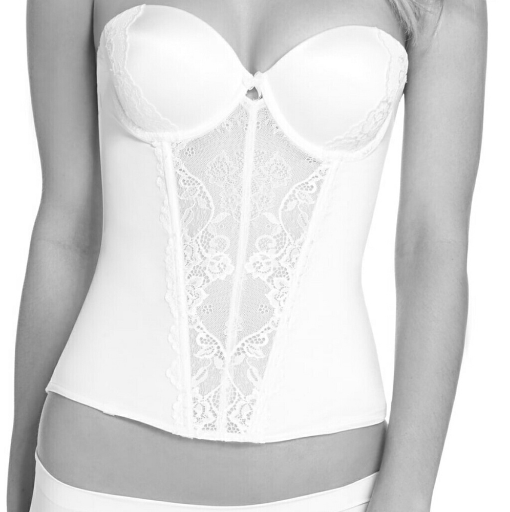 Nordstrom White Lace Bustier